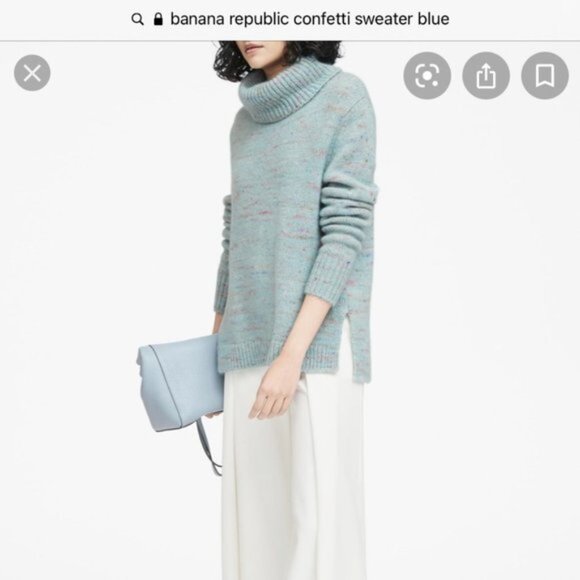 Banana Republic Sweaters - Banana Republic Alpaca Wool Blend Confetti Sweater Size XL